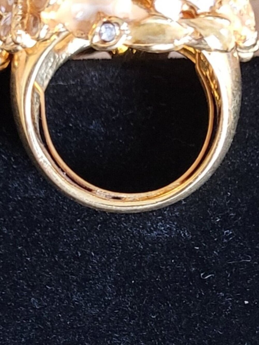 Kenneth Jay Lane Floral Bracelet Ring Set - Picture 4 of 9